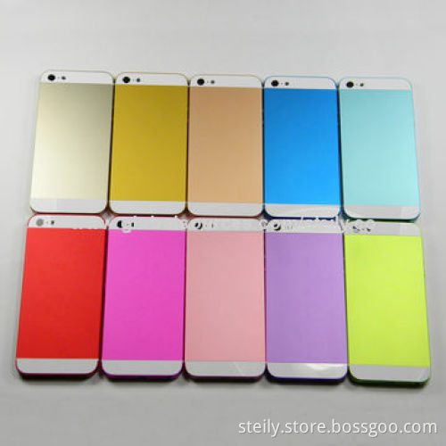 High-quality Low-price Replacement Mobile Phone Housing for iPhone 5, Colored/Black/White in Stock